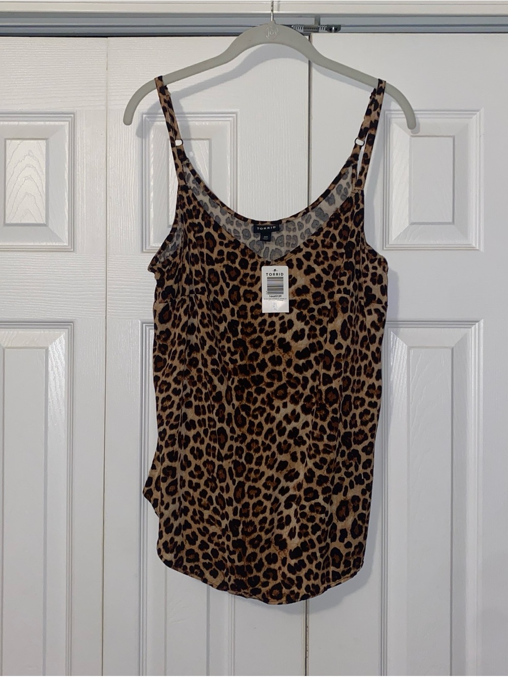 Torrid Ava Cami Leopard Challis Tank Top